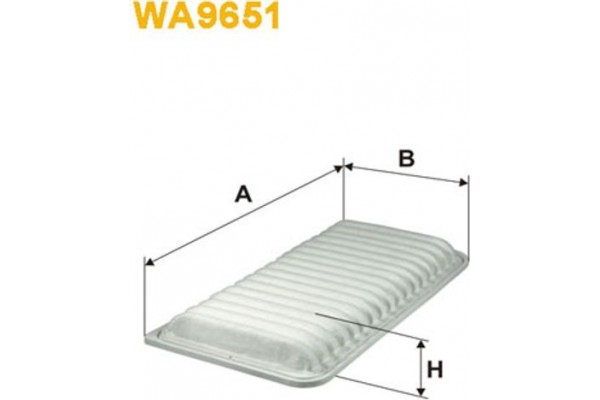 Wix Filters Φίλτρο Αέρα - WA9651