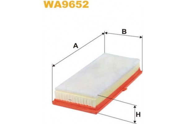 Wix Filters Φίλτρο Αέρα - WA9652