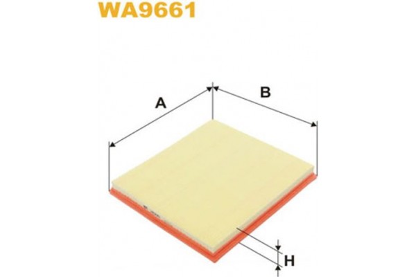 Wix Filters Φίλτρο Αέρα - WA9661