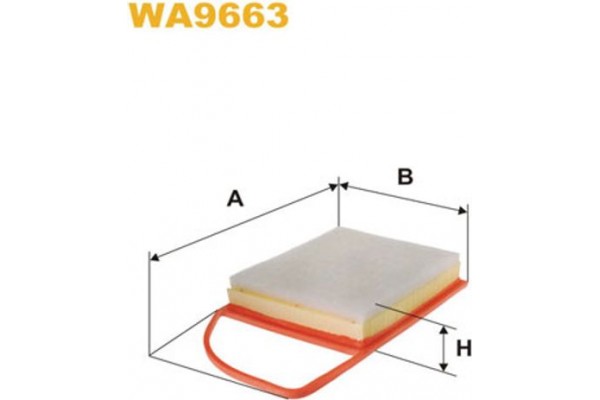 Wix Filters Φίλτρο Αέρα - WA9663