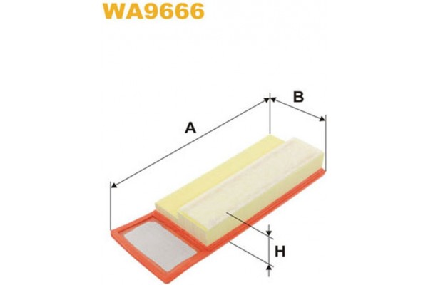 Wix Filters Φίλτρο Αέρα - WA9666
