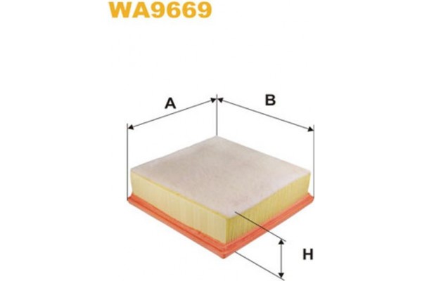 Wix Filters Φίλτρο Αέρα - WA9669