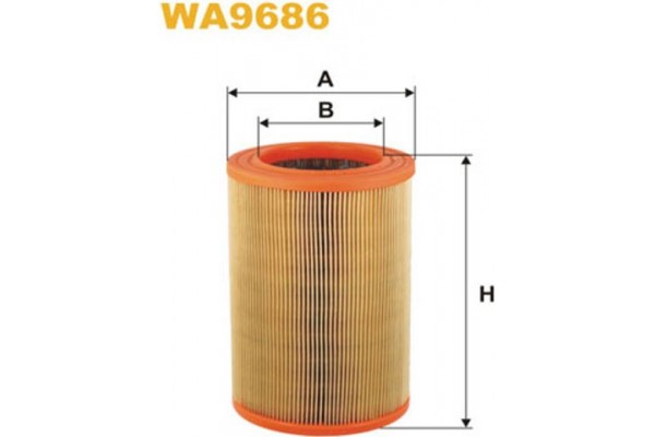 Wix Filters Φίλτρο Αέρα - WA9686