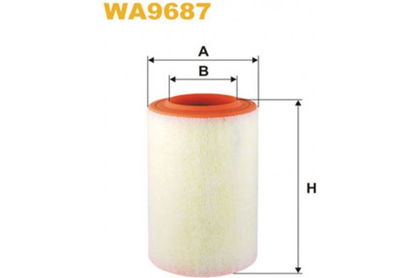 Wix Filters Φίλτρο Αέρα - WA9687