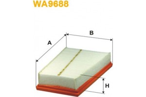 Wix Filters Φίλτρο Αέρα - WA9688