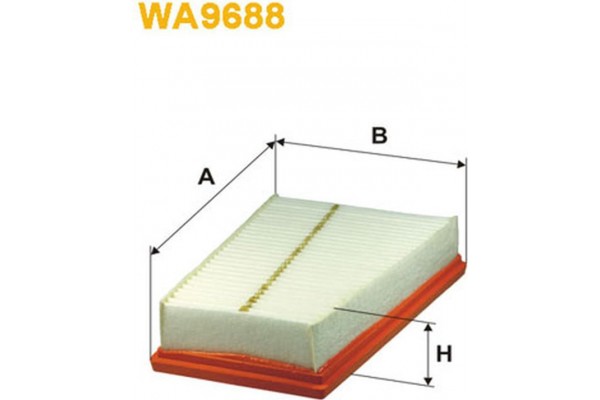 Wix Filters Φίλτρο Αέρα - WA9688