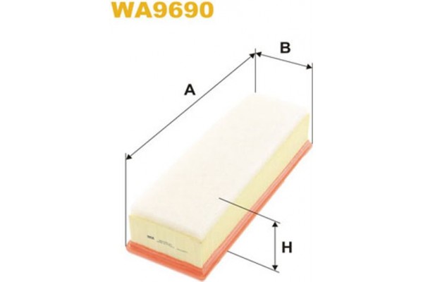 Wix Filters Φίλτρο Αέρα - WA9690