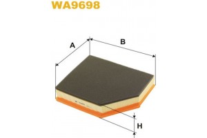 Wix Filters Φίλτρο Αέρα - WA9698