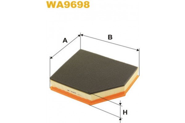 Wix Filters Φίλτρο Αέρα - WA9698