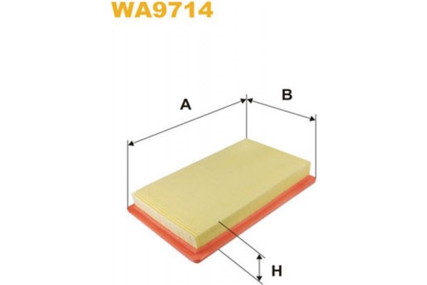 Wix Filters Φίλτρο Αέρα - WA9714