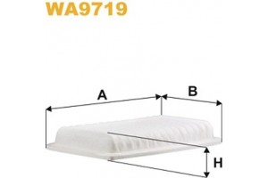 Wix Filters Φίλτρο Αέρα - WA9719