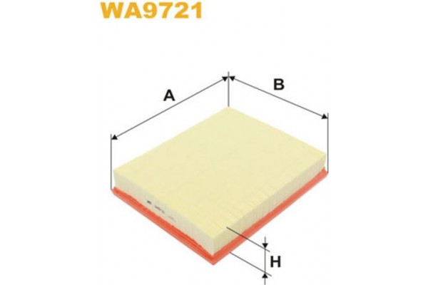 Wix Filters Φίλτρο Αέρα - WA9721