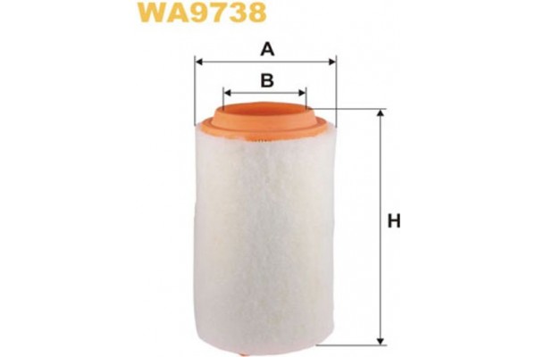 Wix Filters Φίλτρο Αέρα - WA9738