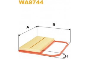 Wix Filters Φίλτρο Αέρα - WA9744