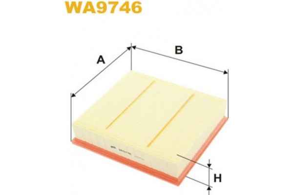 Wix Filters Φίλτρο Αέρα - WA9746