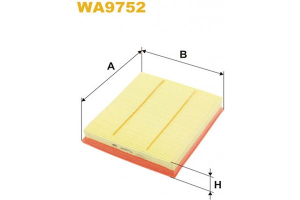 Wix Filters Φίλτρο Αέρα - WA9752