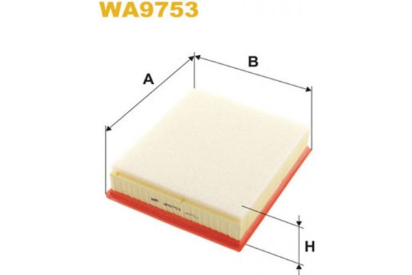 Wix Filters Φίλτρο Αέρα - WA9753