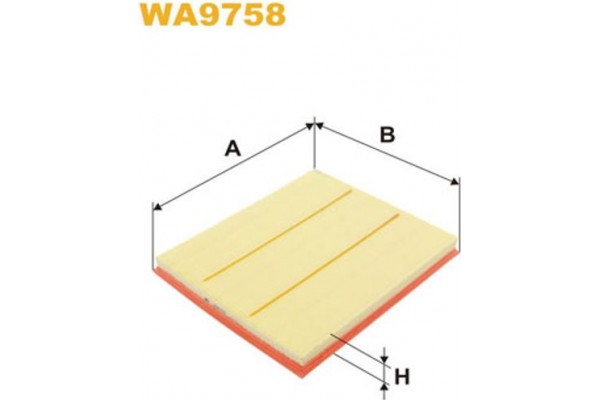 Wix Filters Φίλτρο Αέρα - WA9758