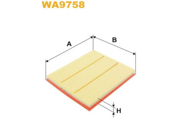 Wix Filters Φίλτρο Αέρα - WA9758