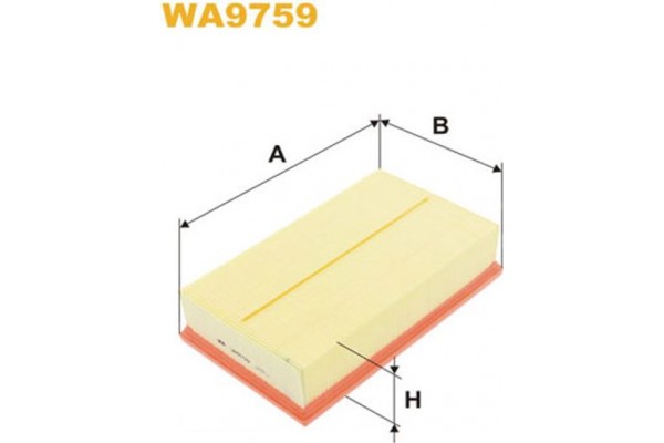 Wix Filters Φίλτρο Αέρα - WA9759