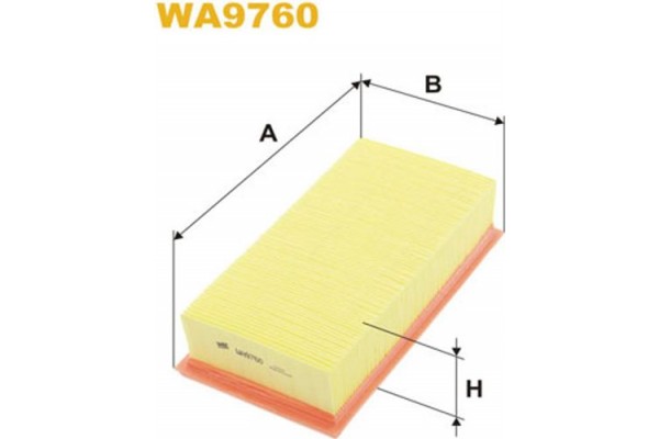 Wix Filters Φίλτρο Αέρα - WA9760