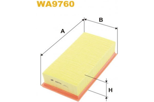 Wix Filters Φίλτρο Αέρα - WA9760