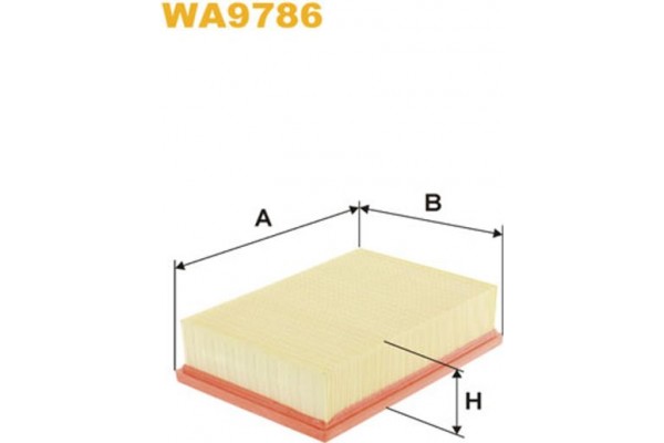 Wix Filters Φίλτρο Αέρα - WA9786