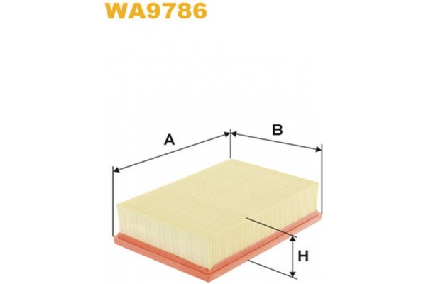 Wix Filters Φίλτρο Αέρα - WA9786