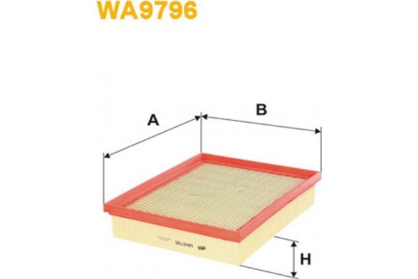 Wix Filters Φίλτρο Αέρα - WA9796