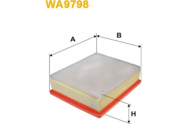 Wix Filters Φίλτρο Αέρα - WA9798