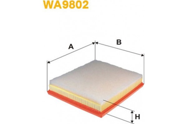 Wix Filters Φίλτρο Αέρα - WA9802