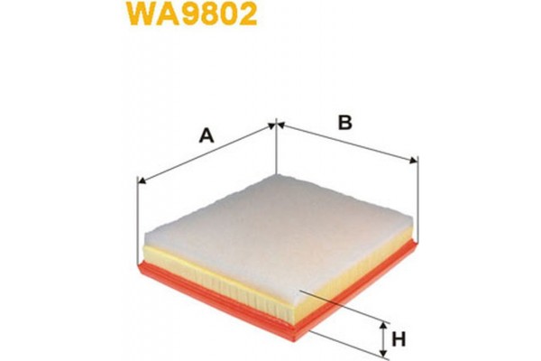 Wix Filters Φίλτρο Αέρα - WA9802
