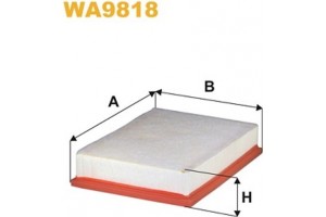 Wix Filters Φίλτρο Αέρα - WA9818