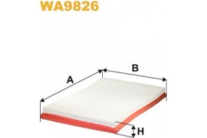 Wix Filters Φίλτρο Αέρα - WA9826