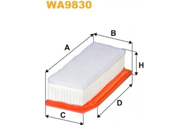 Wix Filters Φίλτρο Αέρα - WA9830