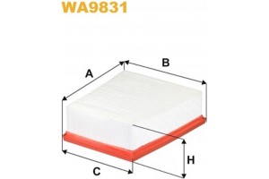 Wix Filters Φίλτρο Αέρα - WA9831