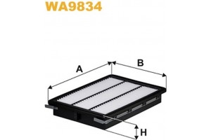 Wix Filters Φίλτρο Αέρα - WA9834