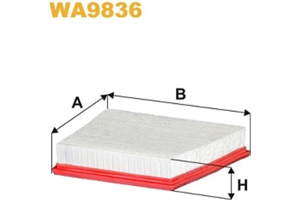 Wix Filters Φίλτρο Αέρα - WA9836