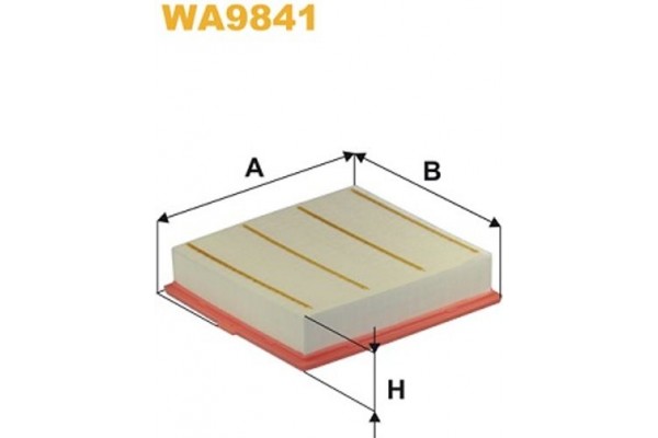 Wix Filters Φίλτρο Αέρα - WA9841