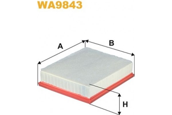 Wix Filters Φίλτρο Αέρα - WA9843