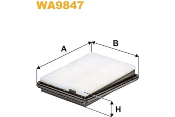 Wix Filters Φίλτρο Αέρα - WA9847