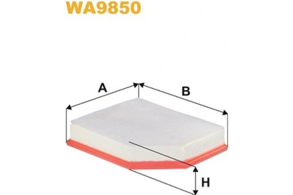 Wix Filters Φίλτρο Αέρα - WA9850