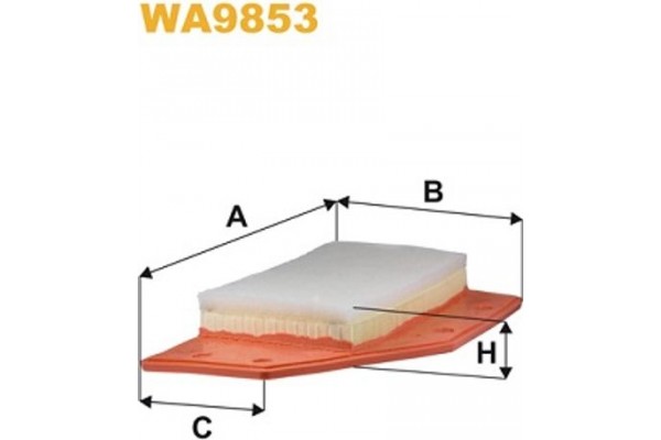 Wix Filters Φίλτρο Αέρα - WA9853