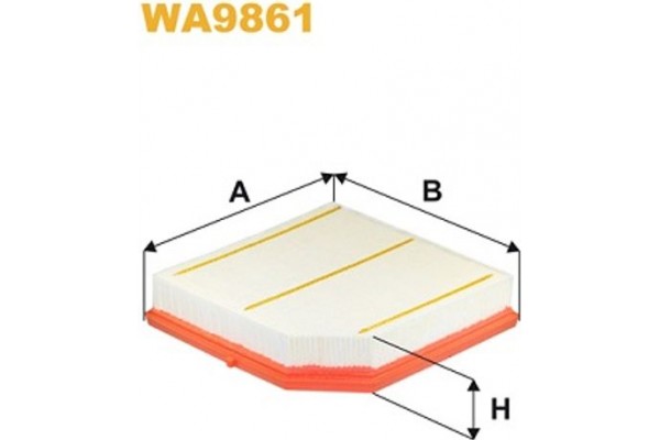 Wix Filters Φίλτρο Αέρα - WA9861