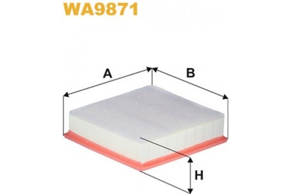 Wix Filters Φίλτρο Αέρα - WA9871