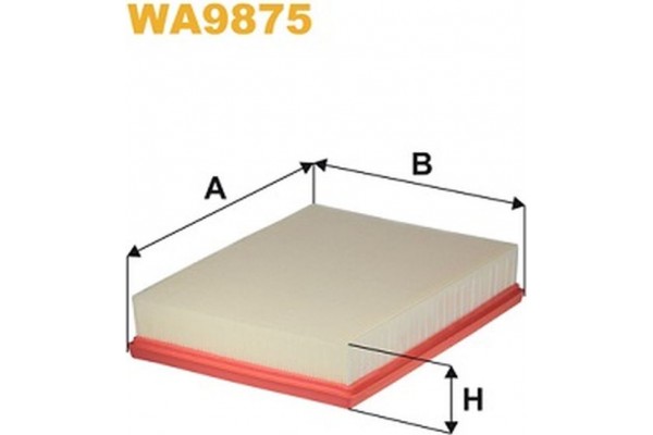 Wix Filters Φίλτρο Αέρα - WA9875