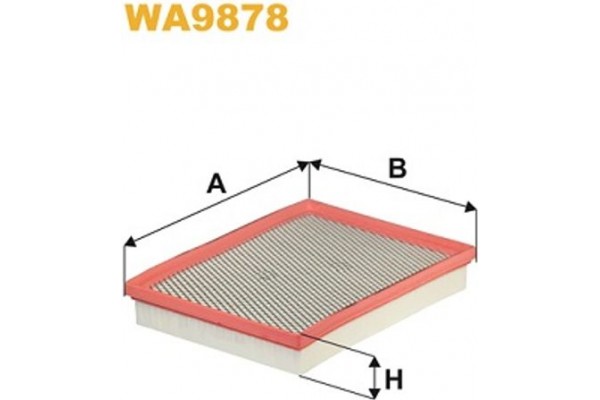 Wix Filters Φίλτρο Αέρα - WA9878