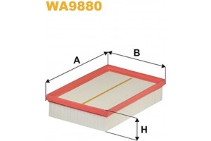 Wix Filters Φίλτρο Αέρα - WA9880
