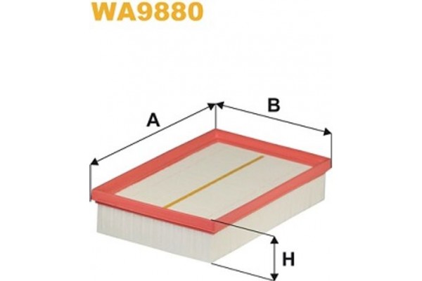 Wix Filters Φίλτρο Αέρα - WA9880