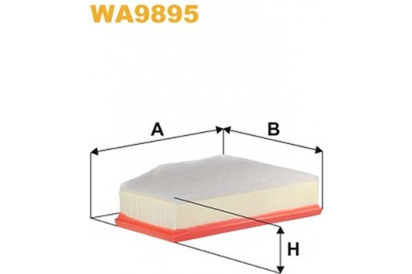 Wix Filters Φίλτρο Αέρα - WA9895